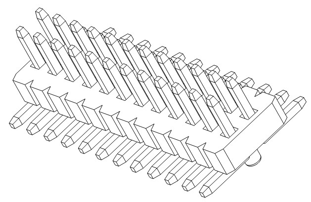 Sullins Connector Solutions SMH101-LPPE-D29-SP-BK