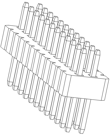 Sullins Connector Solutions SMH150-LPPE-D14-ST-BK