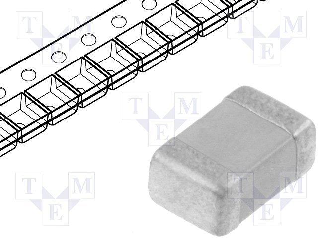 C0805C106K8PACKEMET