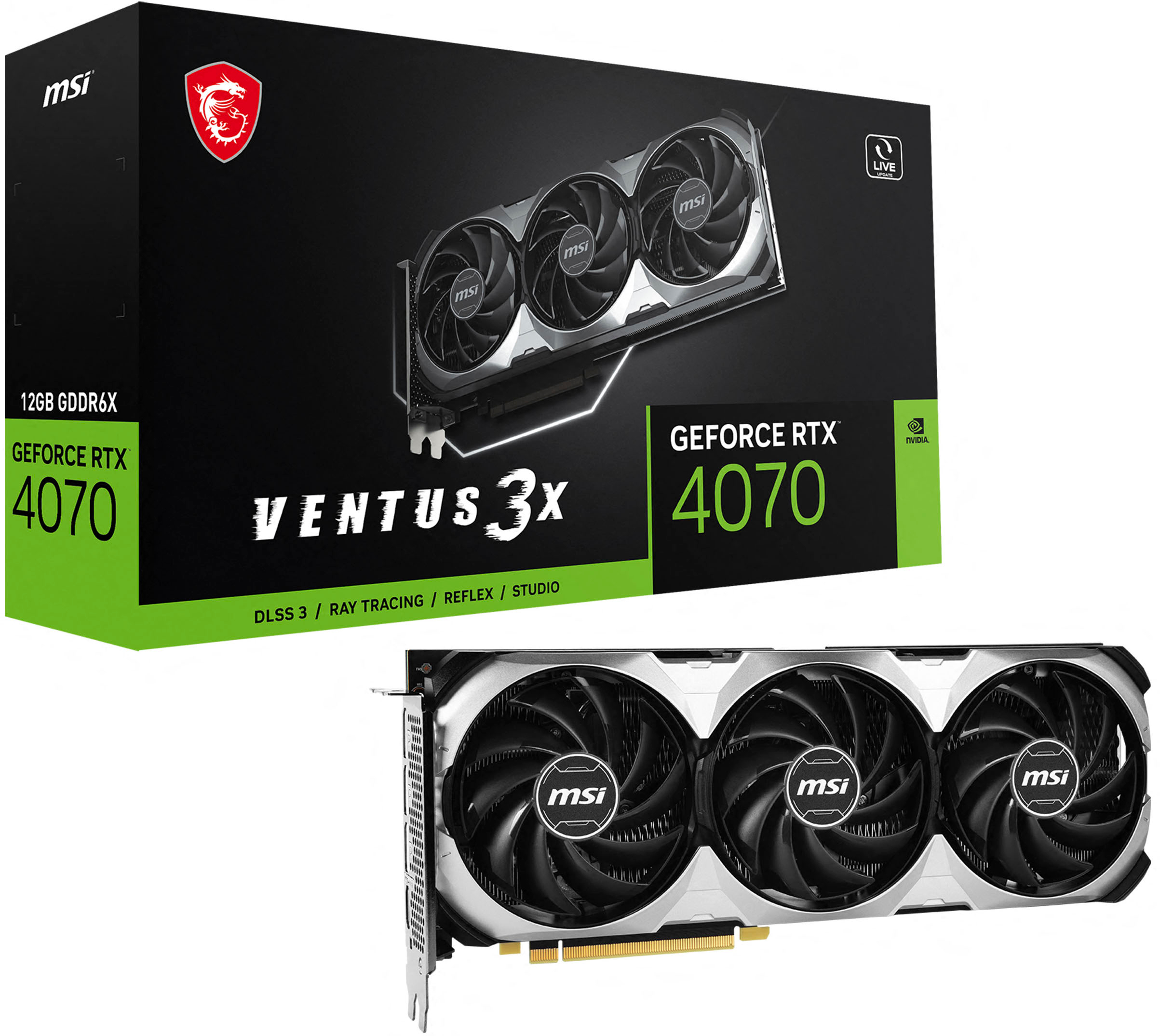 RTX 4070 VENTUS 3X 12GNvidia