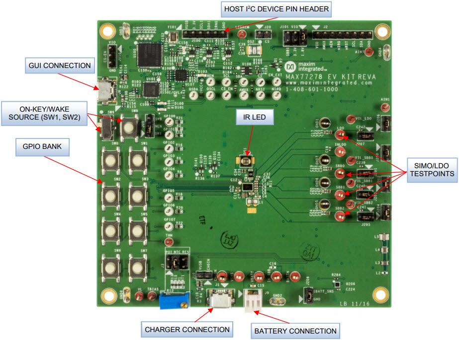 Maxim Integrated MAX77278EVKIT# Reference Design 5