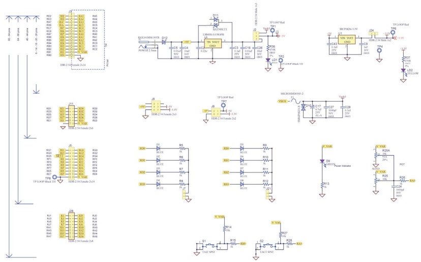Microchip Technology DM160228 Reference Design 6