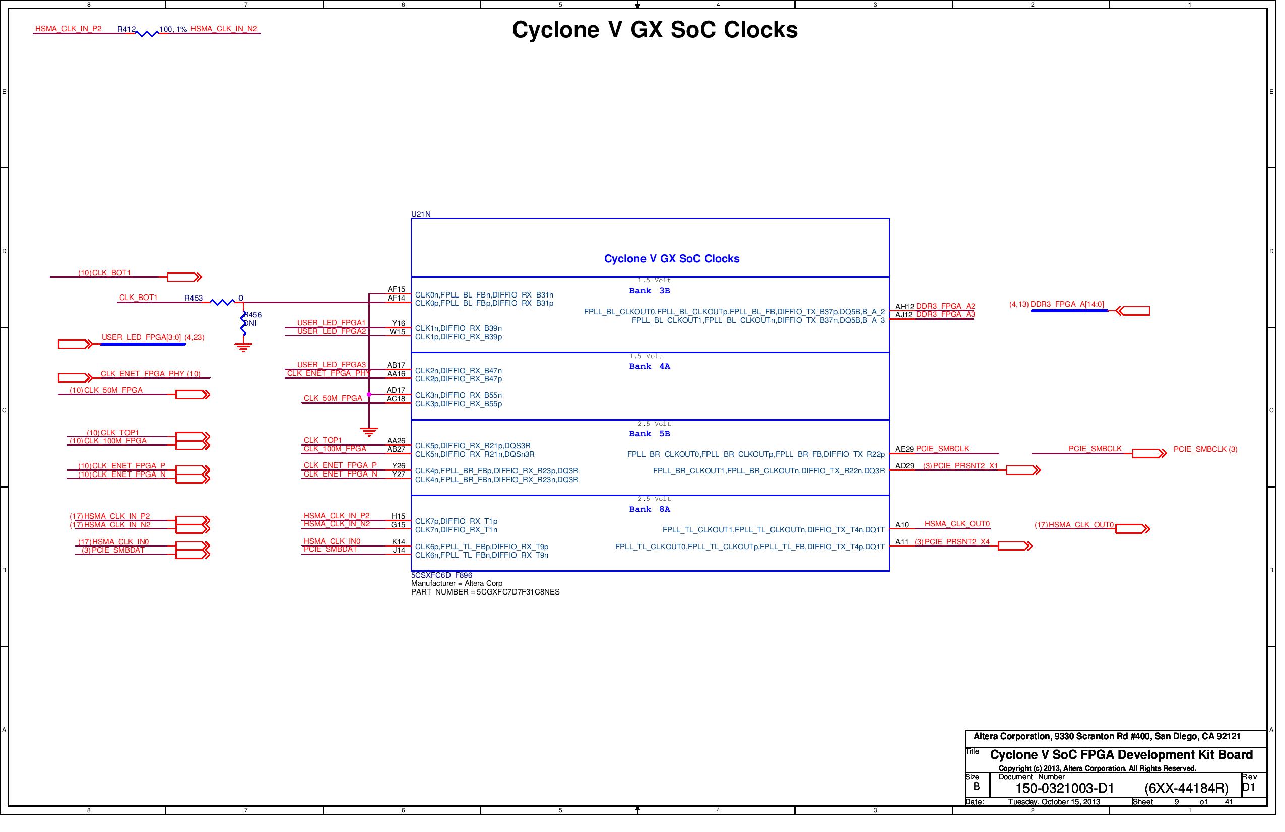 Intel DK-DEV-5CSXC6N Reference Design 35