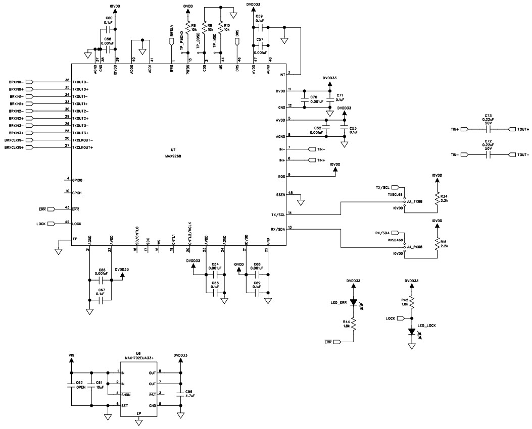 Maxim Integrated MAX9281COAXEVKIT# Reference Design 2