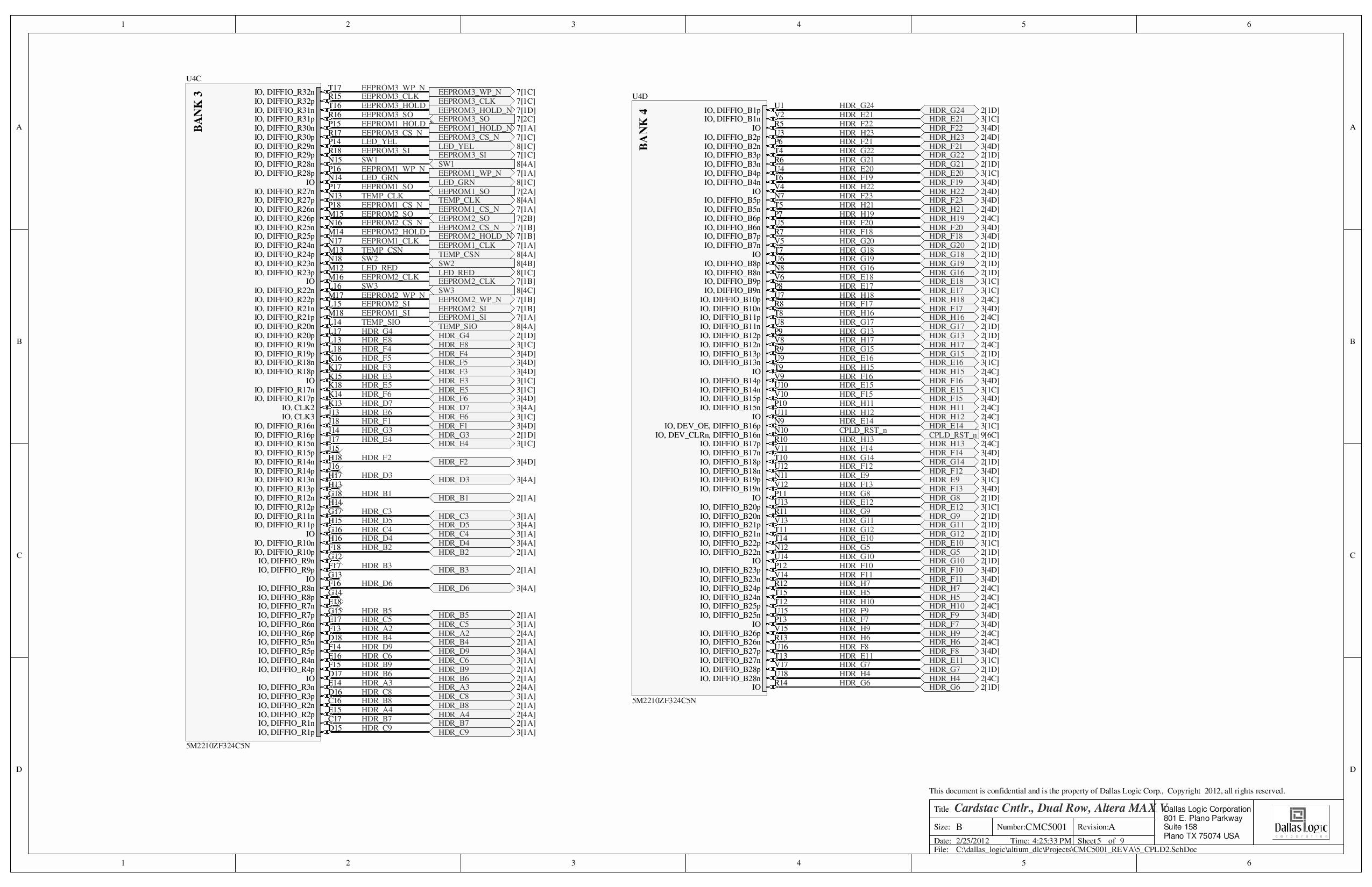 Dallas Semiconductor CMC5001-0M-2210-5 Reference Design 2