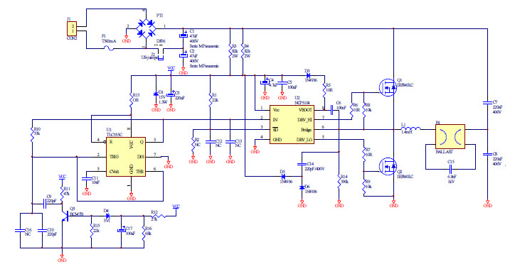 ON Semiconductor NCP5104BA36WGEVB Reference Design 3