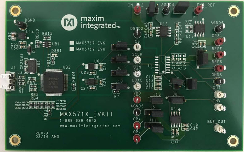 Maxim Integrated MAX5719EVKIT# Reference Design 3