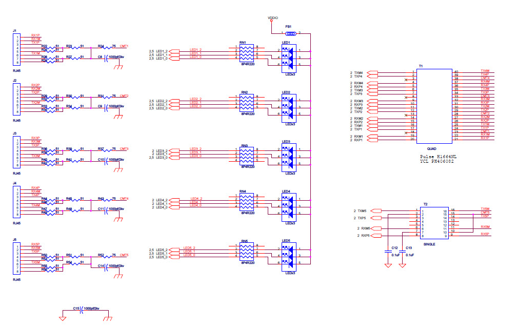 Microchip Technology KSZ8895FMQ-EVAL Reference Design 4