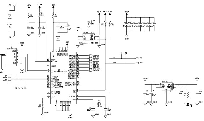 Analog Devices Inc. EVAL-ADT7516EBZ Reference Design 5