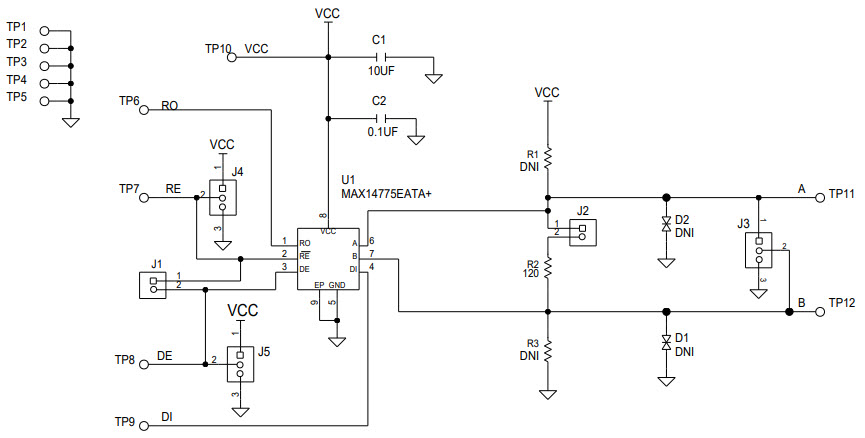Maxim Integrated MAX14775EEVKIT# Reference Design 3