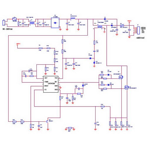 STMicroelectronics EVL6562A-400W Reference Design 3