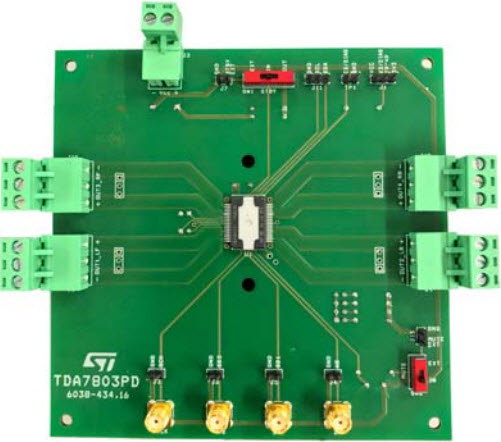 STMicroelectronics EVAL-TDA7803APSO Reference Design 3