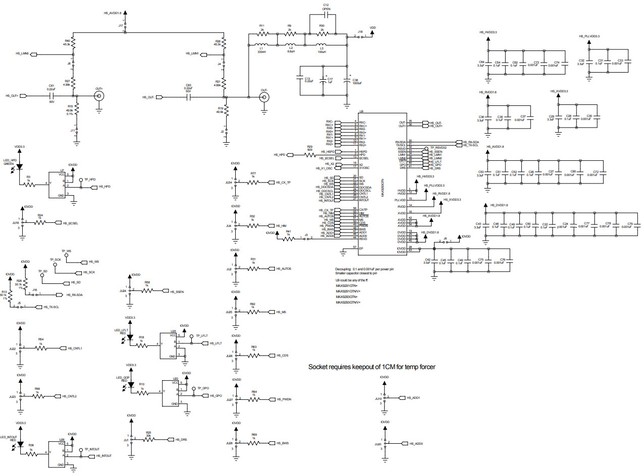 Maxim Integrated MAX9293COAXEVKIT# Reference Design 4