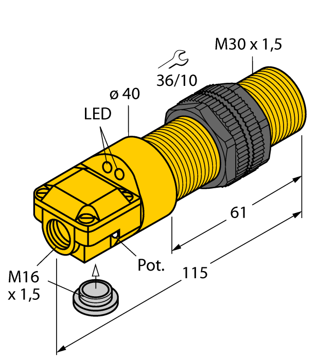 BCE10-P30SR-VP6X2turck