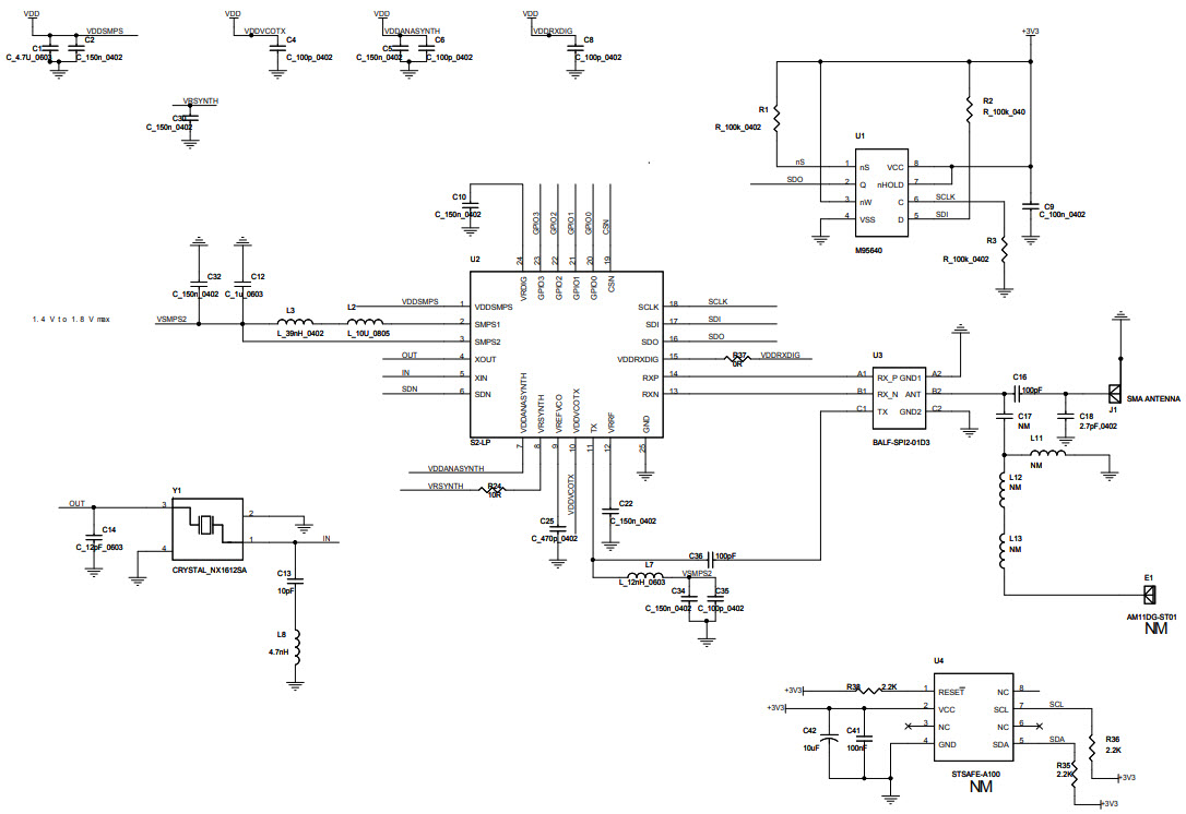 STMicroelectronics X-NUCLEO-S2868A2 Reference Design 4