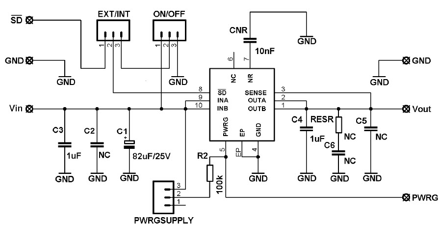 ON Semiconductor NCV8537MN330GEVB Reference Design 4