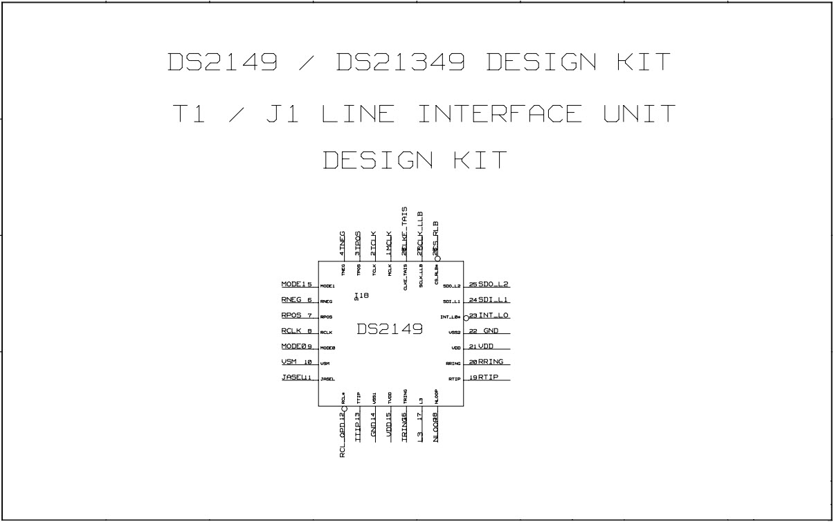 Maxim Integrated DS21349DK Reference Design 1