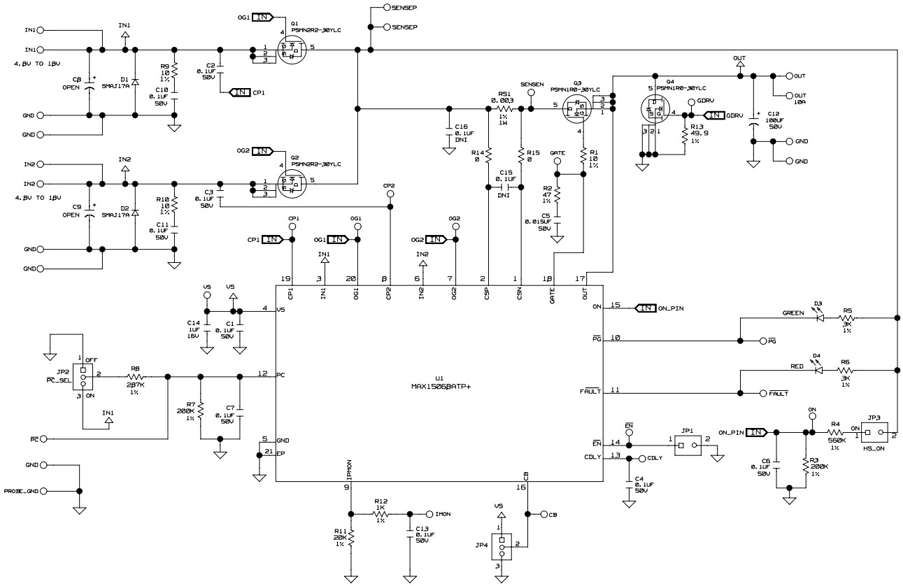 Maxim Integrated MAX15068EVKIT# Reference Design 1