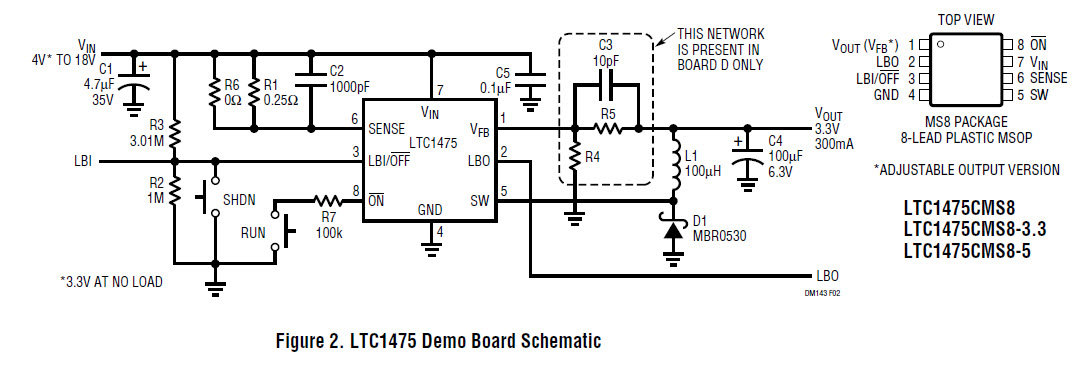 Linear Technology/Analog Devices DC143A-F Reference Design 3