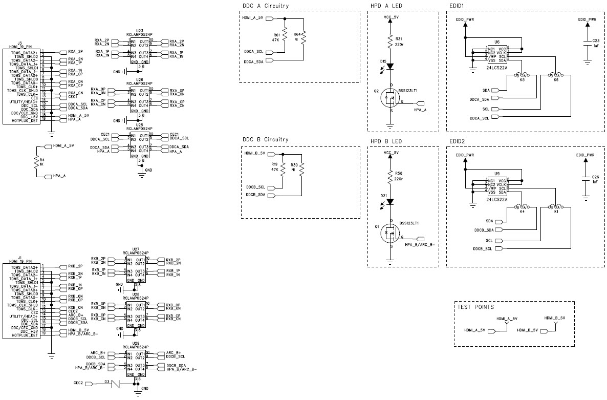 Analog Devices EVAL-ADV7844EB1Z Reference Design 2