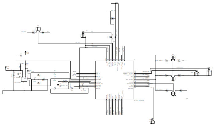 Analog Devices Inc. AD9523/PCBZ Reference Design 5