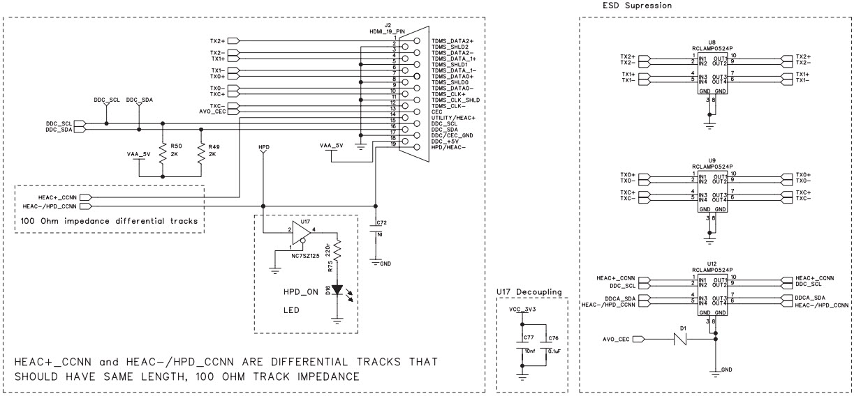 Analog Devices, Inc. EVAL-ADV7842-7511 Reference Design 2