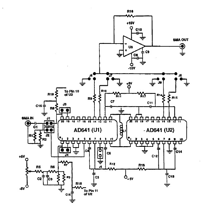 Analog Devices AD641-EB Reference Design 1