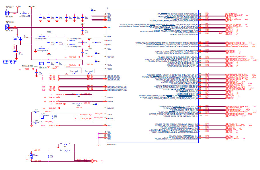 NXP USA Inc. TWR-K20D72M Reference Design 4