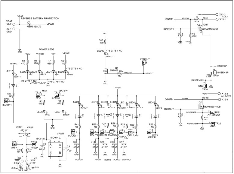 NXP USA Inc. KIT33813AEEVBE Reference Design 6