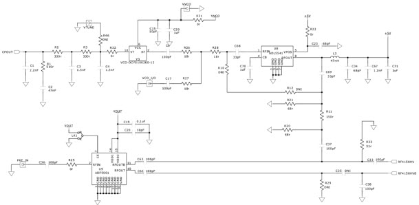 Analog Devices Inc. EVAL-ADF4150HVEB1Z Reference Design 4