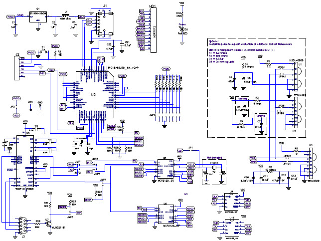 Microchip MCP2120/22 Reference Design 1