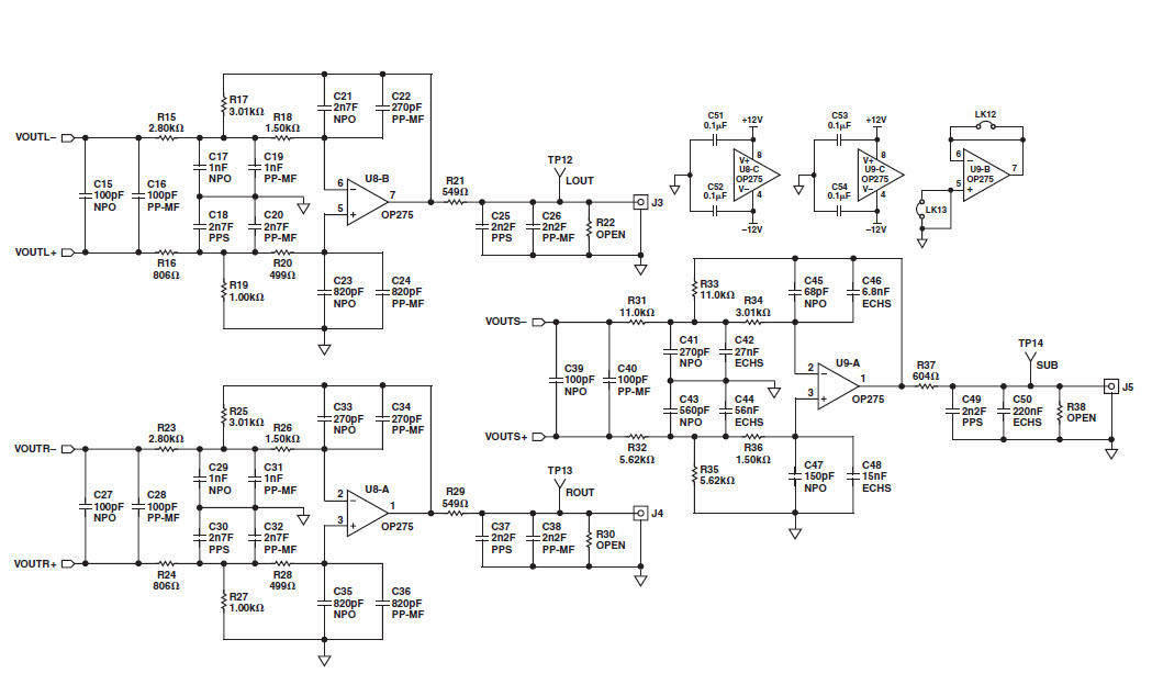 Analog Devices EVAL-AD1954EB Reference Design 5