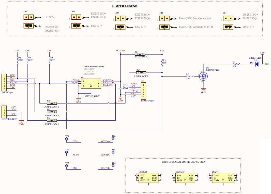 Maxim Integrated DS28E16EVKIT# Reference Design 2