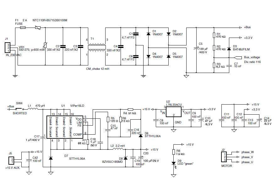 STMicroelectronics STEVAL-IHM036V1 Reference Design 3