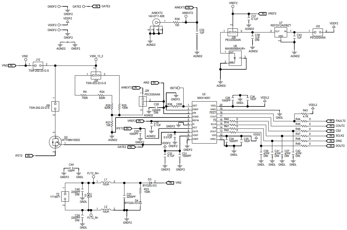 Maxim Integrated MAX14001EVSYS# Reference Design 8