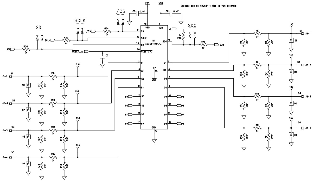 Analog Devices Inc. EVAL-ADGS5414SDZ Reference Design 1
