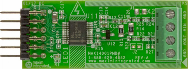 Maxim Integrated MAX14001PMB# Reference Design 1