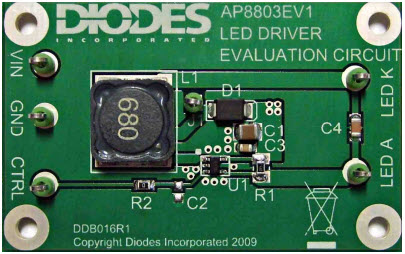 Diodes Incorporated AP8803EV1 Reference Design 2