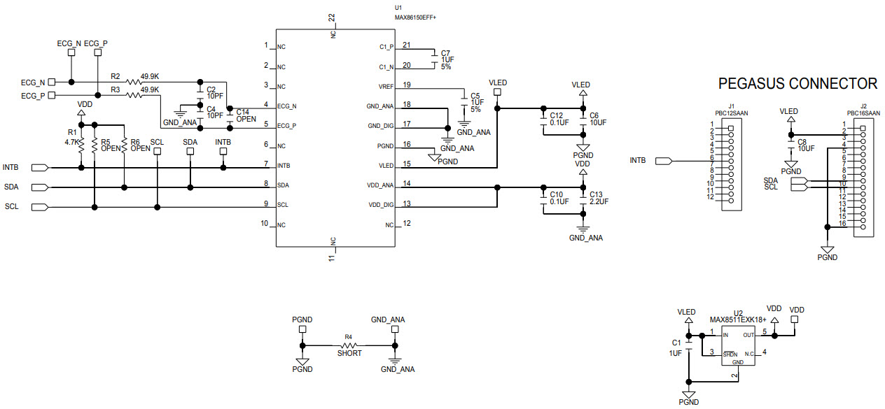 Maxim Integrated MAX86150EVSYS# Reference Design 4