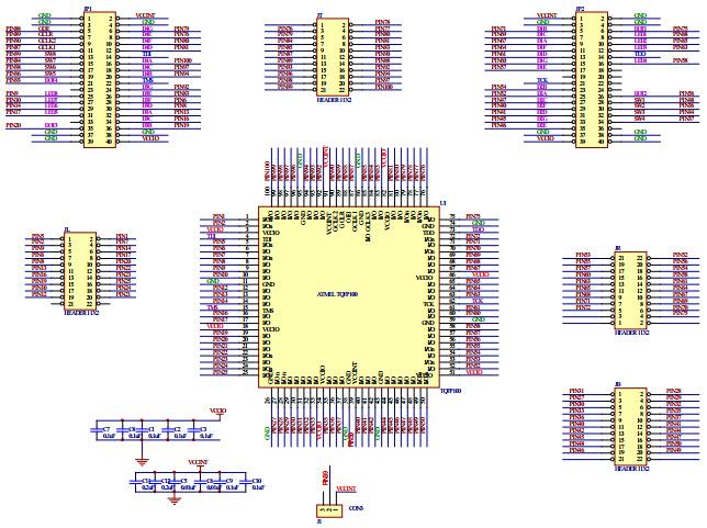 Microchip Technology ATF15XX-DK3-U Reference Design 4