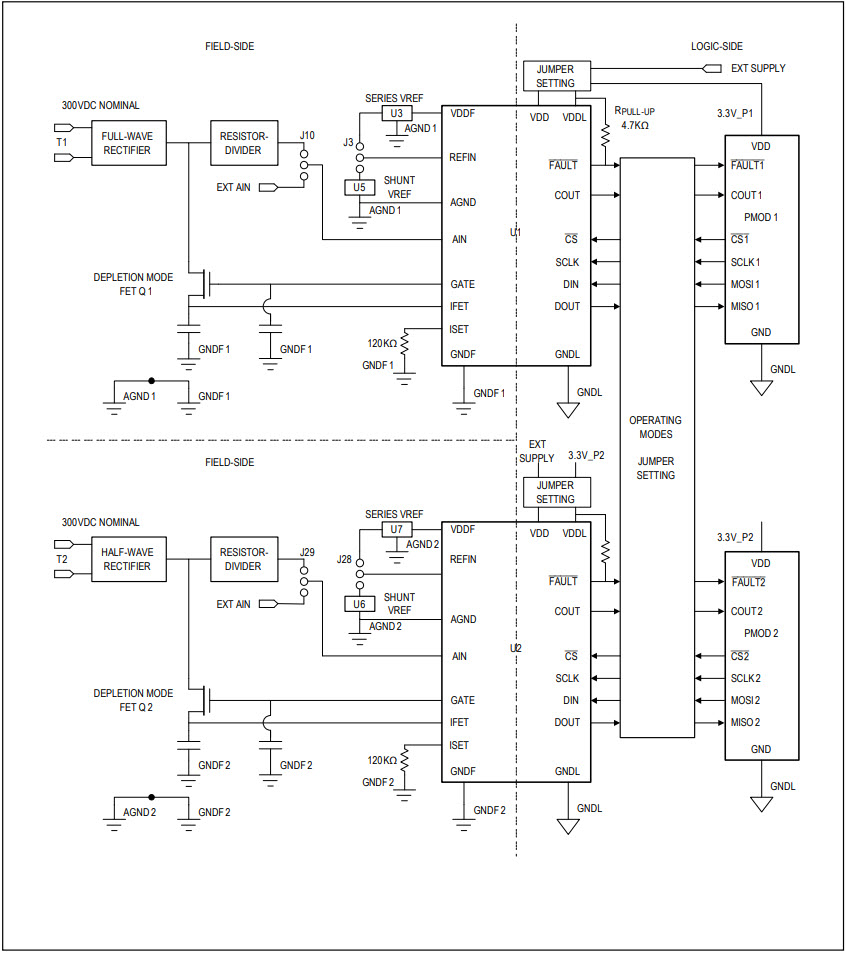 Maxim Integrated MAX14001EVSYS# Reference Design 7