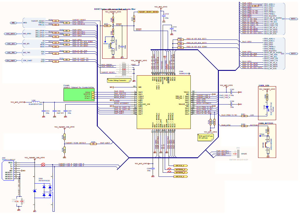Microchip Technology ATSAMR21-XPRO Reference Design 8