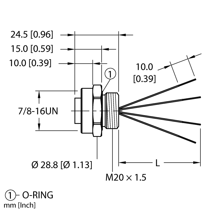 RKF 46-xM/M20turck