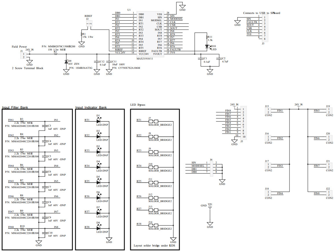 Maxim Integrated MAX31910EVKIT# Reference Design 2