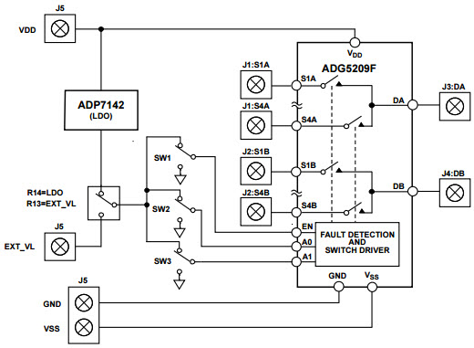 Analog Devices Inc. EVAL-ADG5209FEBZ Reference Design 3