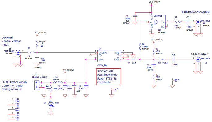 Silicon Labs SiOCXO1-EVB Reference Design 3