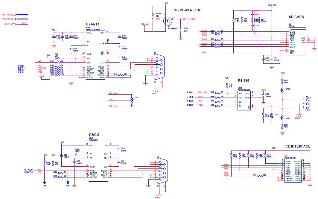 Microchip Technology ATSAM4E-EK Reference Design 12