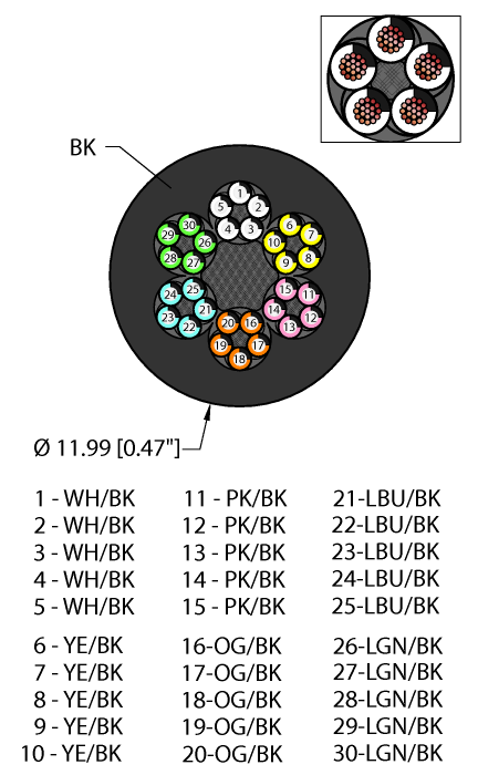 BLK,TPE,30X22,AWM,FL20,CTRACKturck