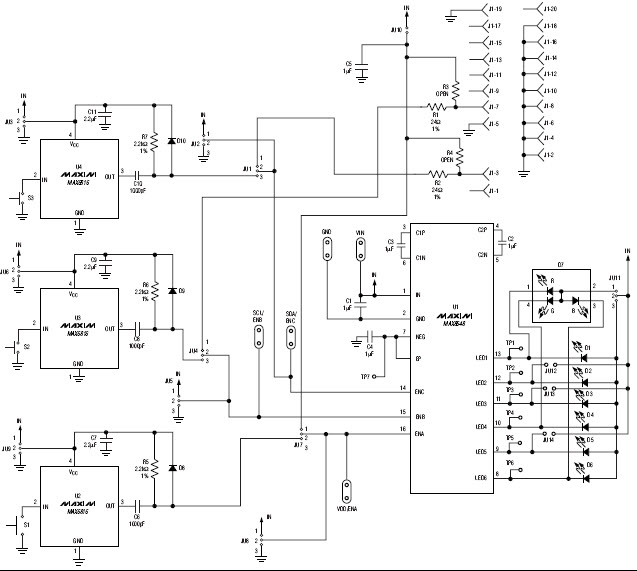 Maxim Integrated MAX8648EVKIT+ Reference Design 1