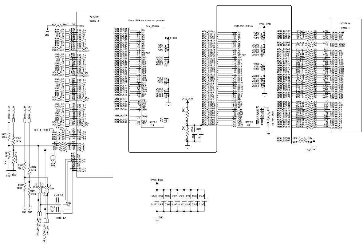 Analog Devices EVAL-ADV7844EB1Z Reference Design 6